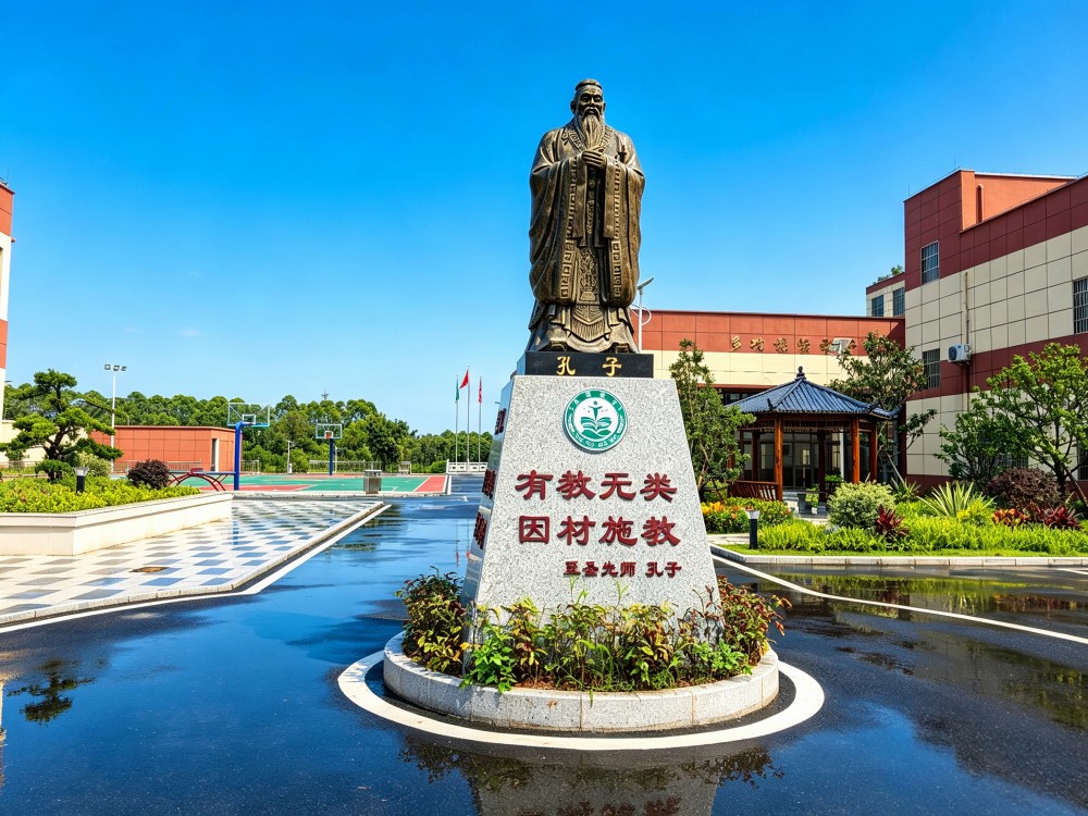 志恒教育培训中心东莞分站孔子像